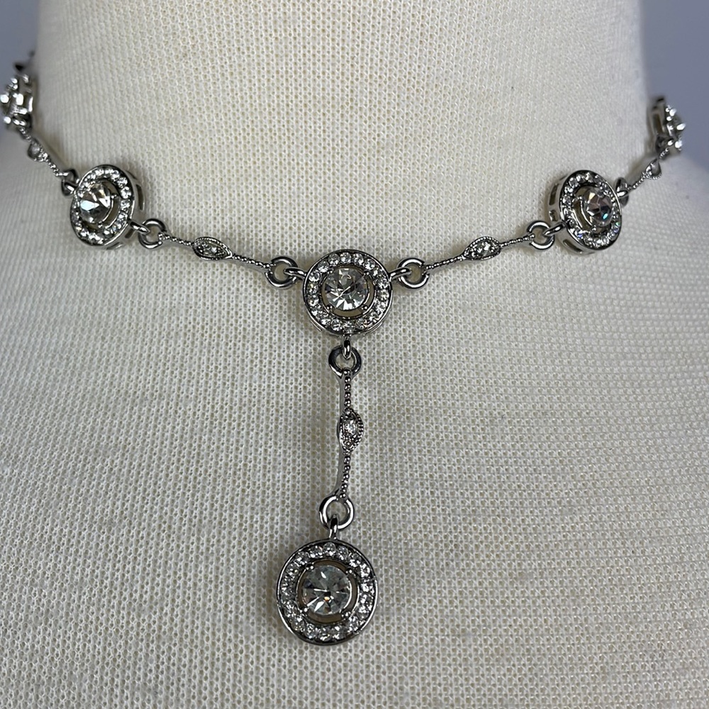 Rhinestone Necklace - Picture 2 of 9